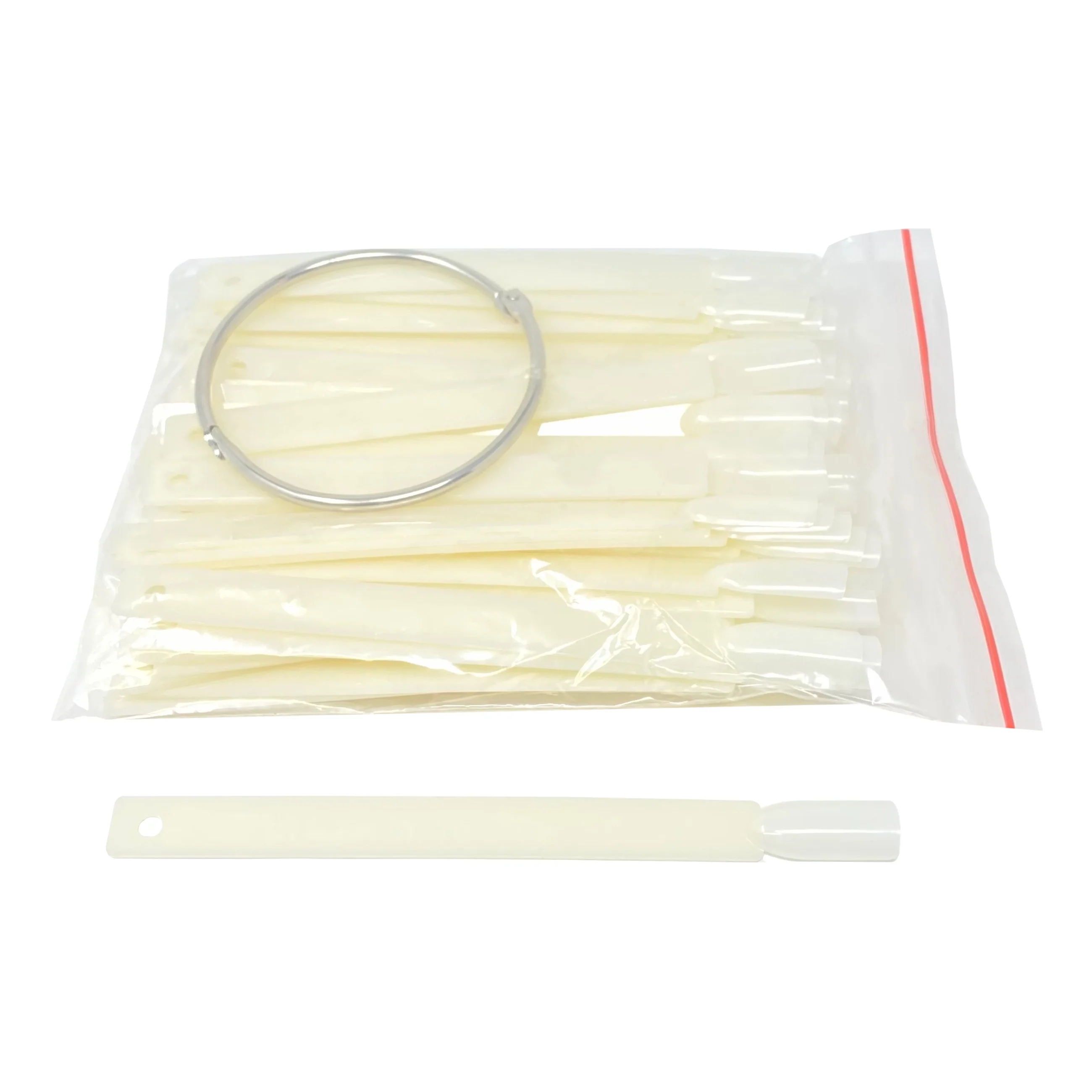 Colour Chart Keyring Natural - Image 3