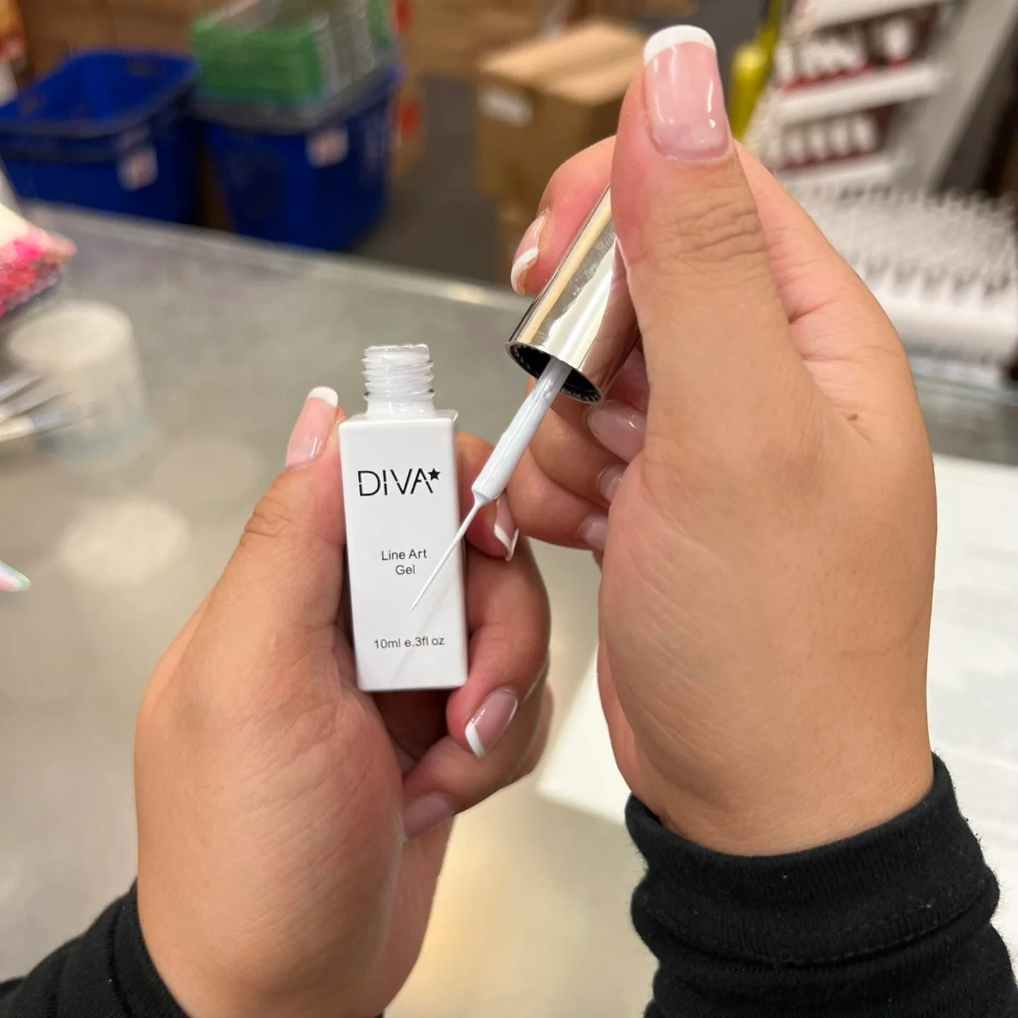 DIVA Line Art Gel White 10ml (Gel Liner Only) - Image 3