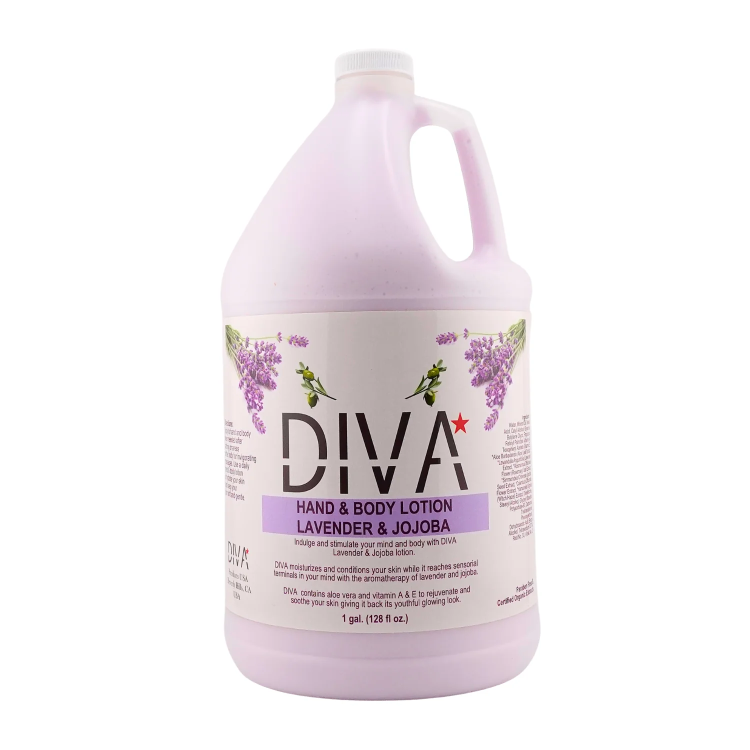 DIVA Lotion Lavender & Jojoba - Image 3