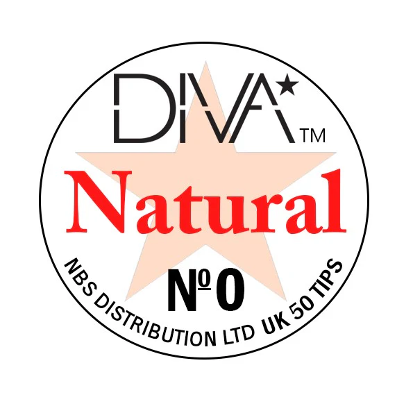 DIVA Acrylic Nail Tips Natural #0