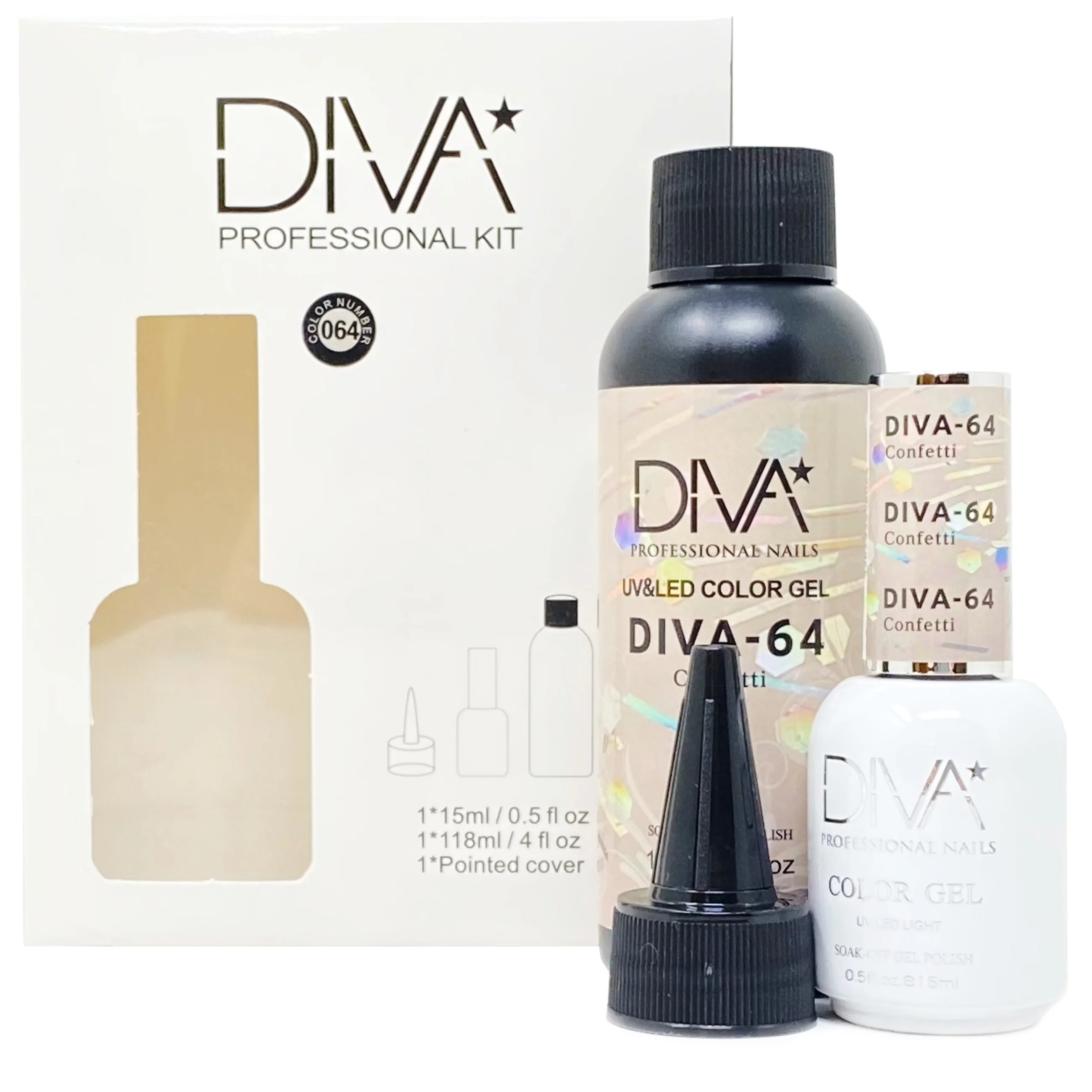 DIVA Refill 64 - Confetti