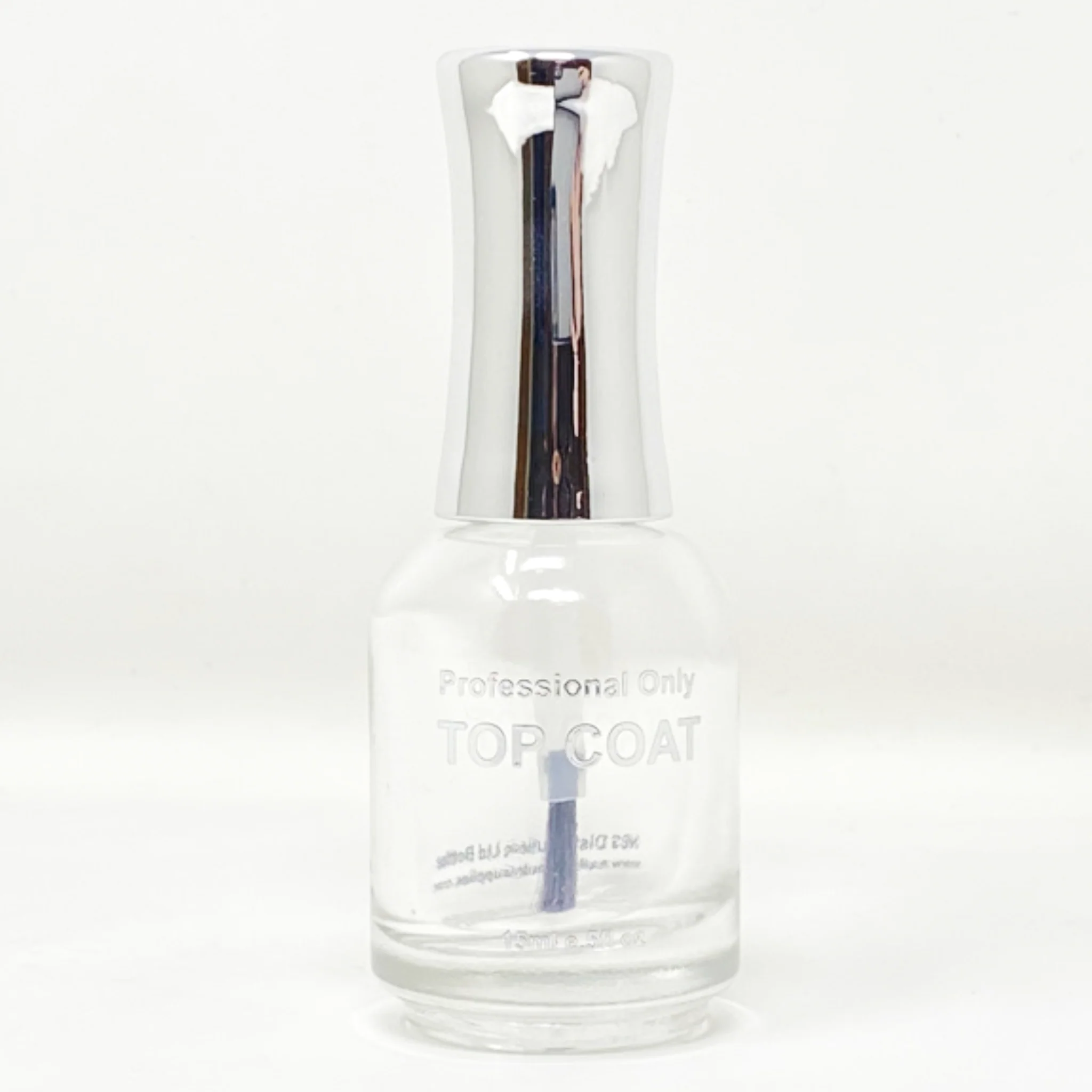 Empty Glass Bottle - Top Coat (Clear)