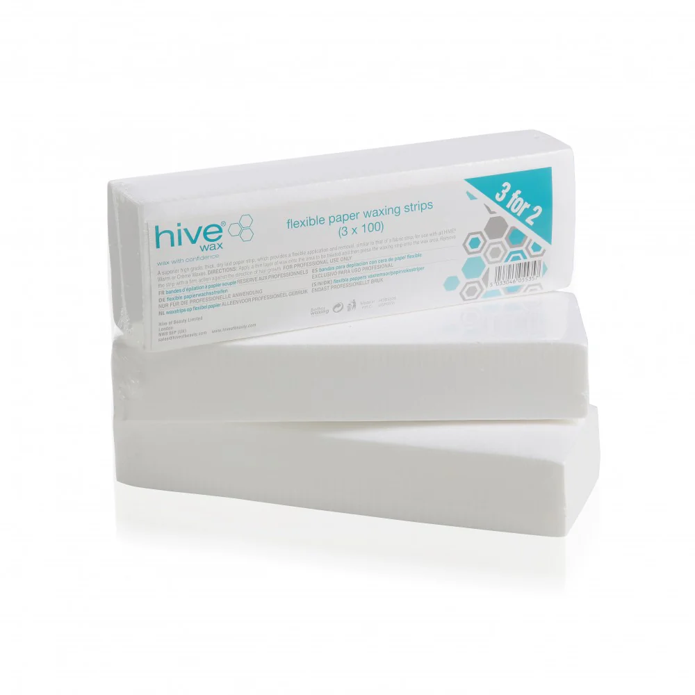Flexible Paper Waxing Strips (300) 22.5 x 7.5cm